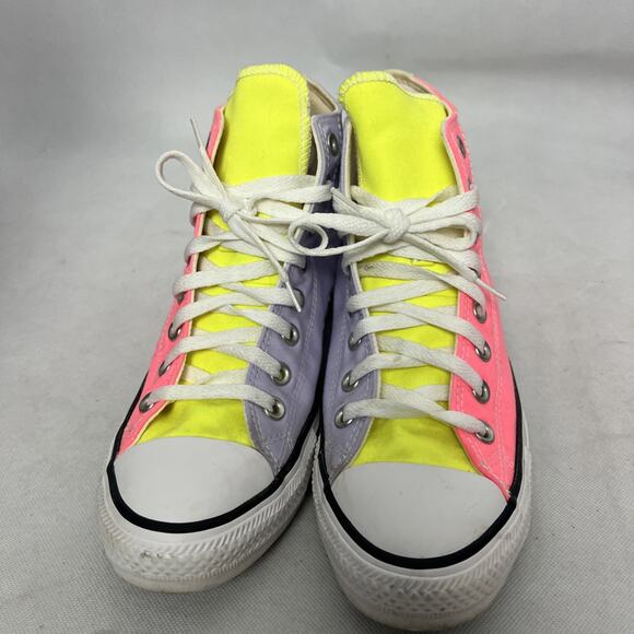 Converse Chuck Taylor All Star High Womens Size 9 Pink Athletic Shoes Sneakers - Picture 8 of 11